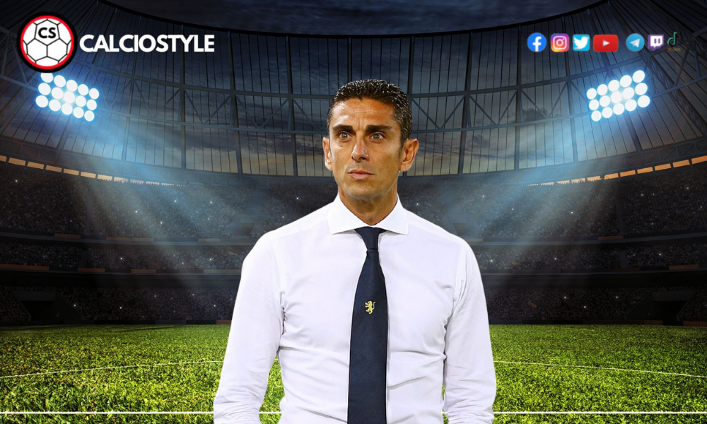 Bari-Catanzaro, the Bari coach Moreno Longo