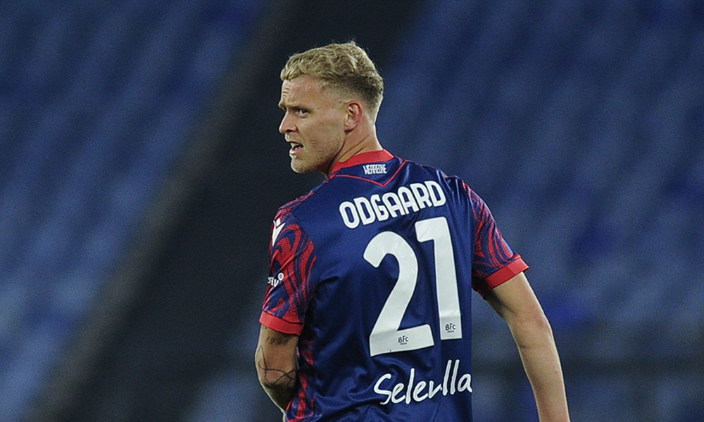Bologna, Odgaard si ferma per un mese, comunicato ufficiale del club