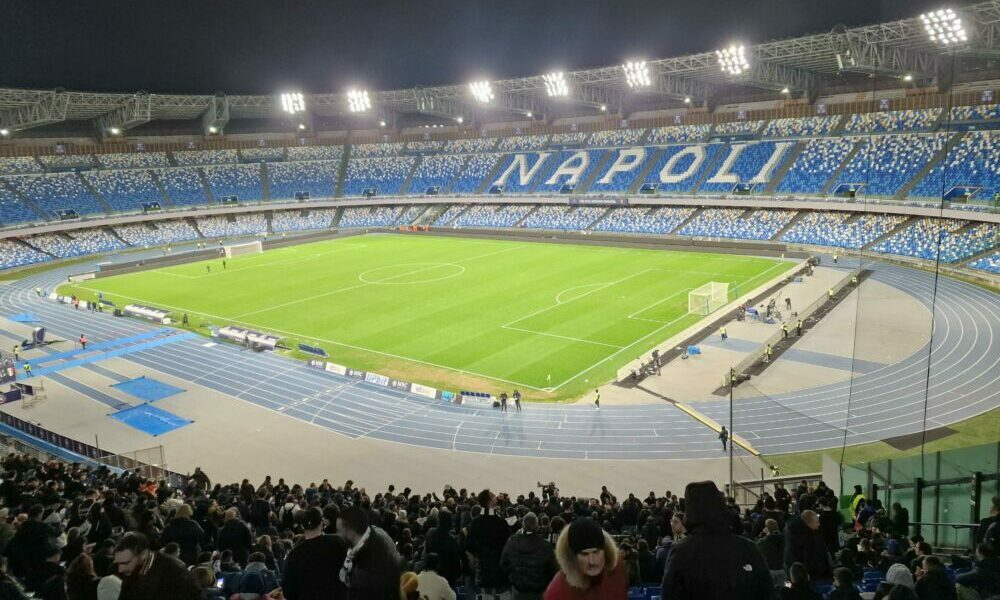 Napoli, lo Stadio Maradona
