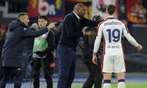 Genoa-Lecce, Vieira e Pinamonti