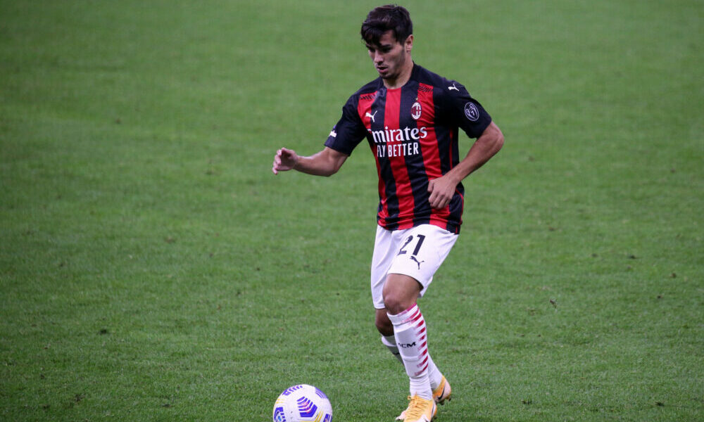 Real Madrid, Brahim Diaz during his time at Milan