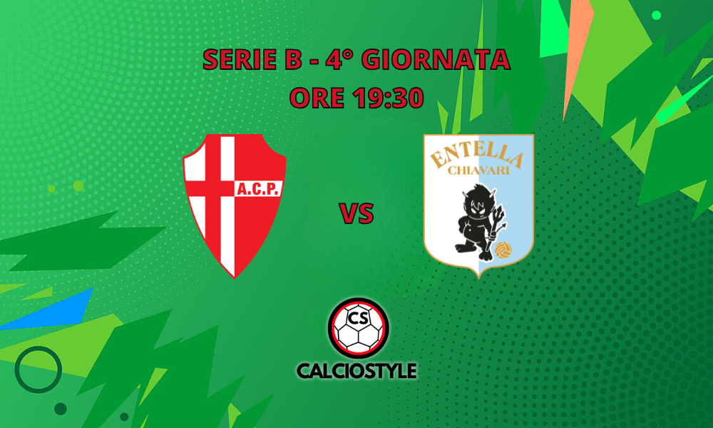 Padova-Entella is valid for the 4th day of Serie B