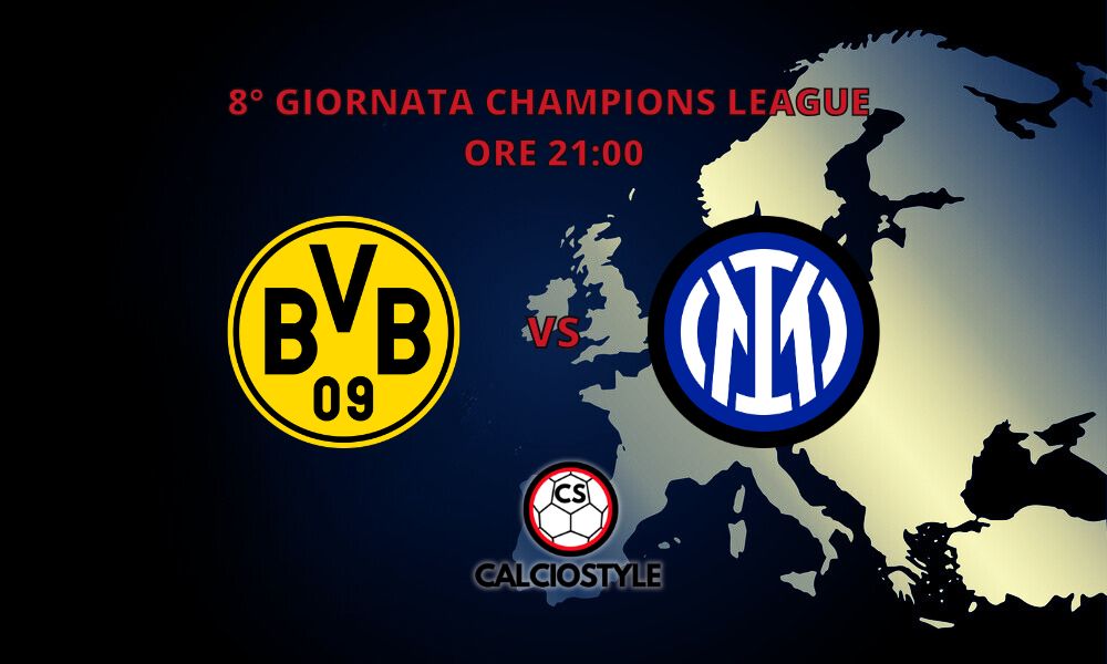 Borussia Dortmund-Inter, probabili formazioni