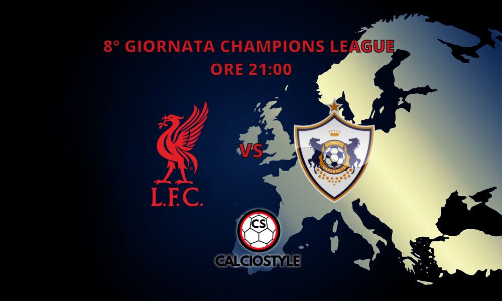 Liverpool-Qarabag, le probabili formazioni e dove vederla