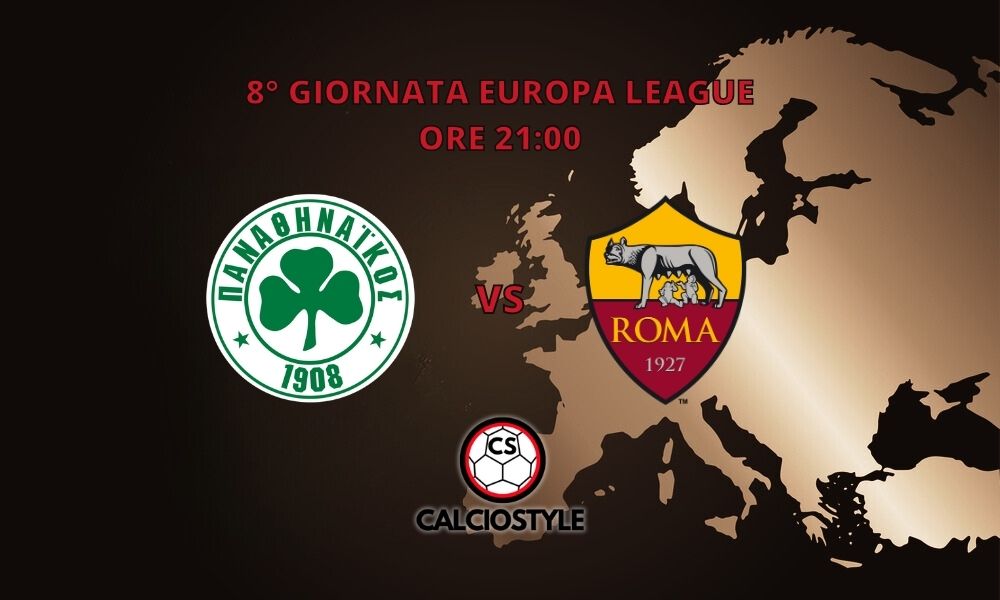 Panathinaikos-Roma, le formazioni ufficiali