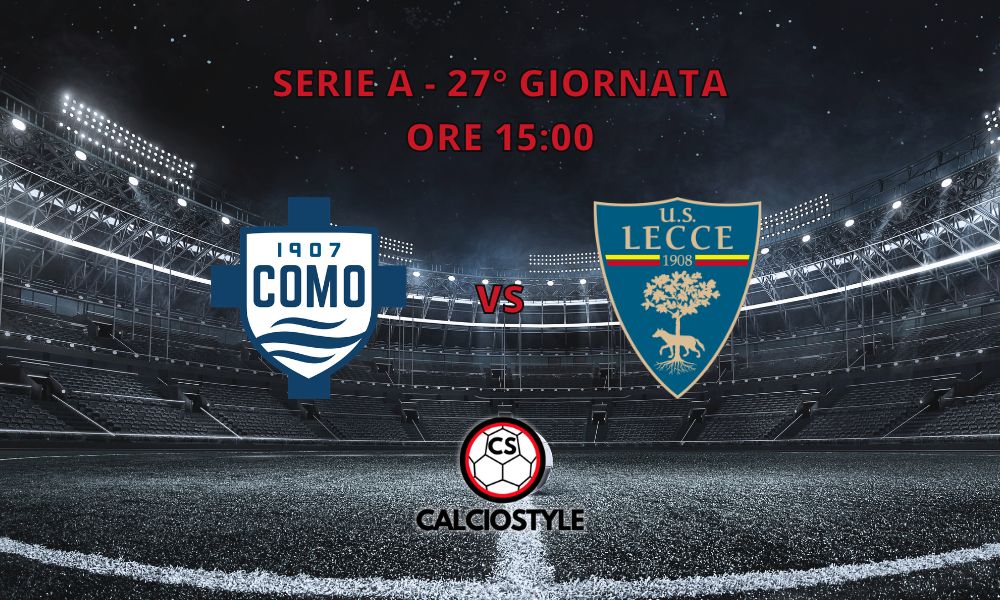 Como-Lecce finisce 3 a 1
