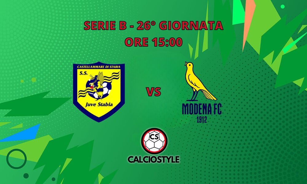 Juve Stabia-Modena: probabili formazioni e dove vederla