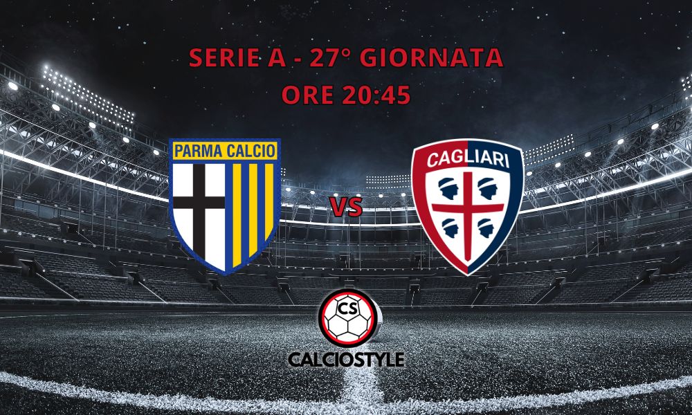 Parma-Cagliari finisce 1-1, ancora pareggio per i sardi