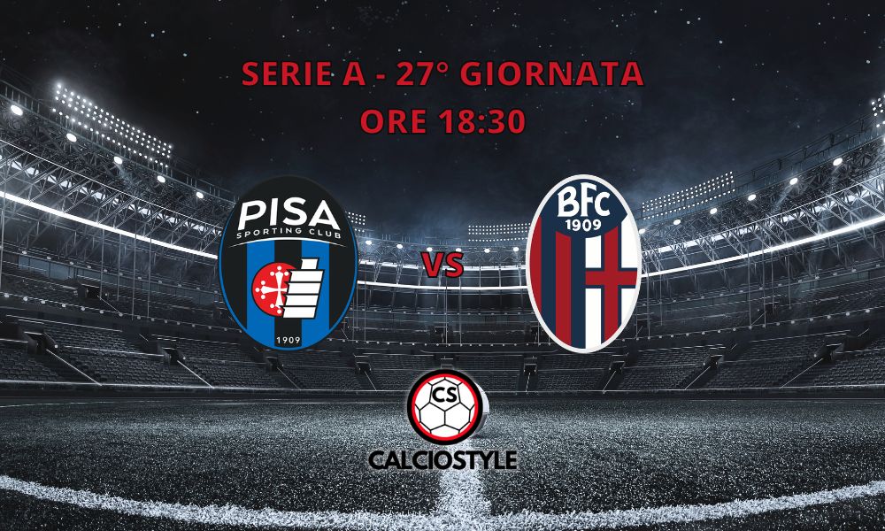 Pisa-Bologna, le formazioni ufficiali