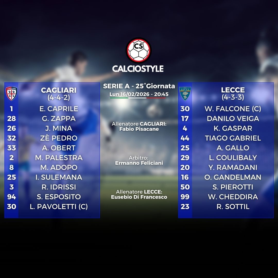 Cagliari-Lecce