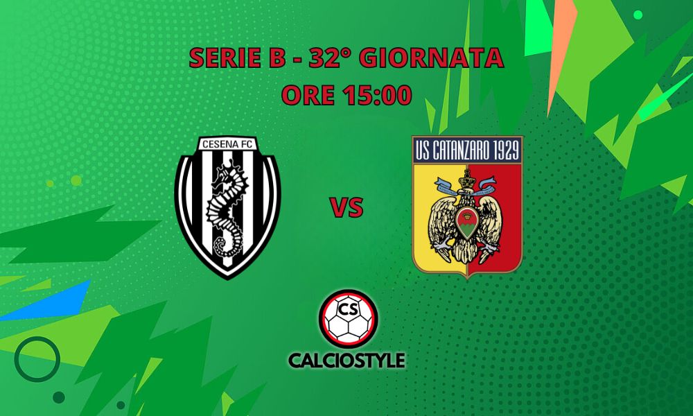 Cesena-Catanzaro: probabili formazioni e dove vederla