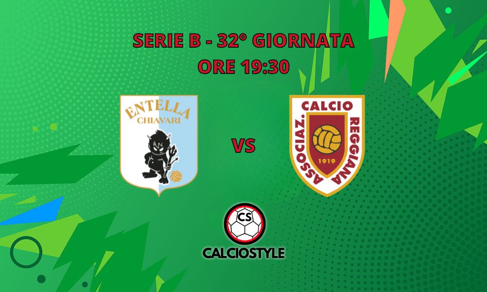Virtus Entella-Reggiana, probabili formazioni e dove vederla
