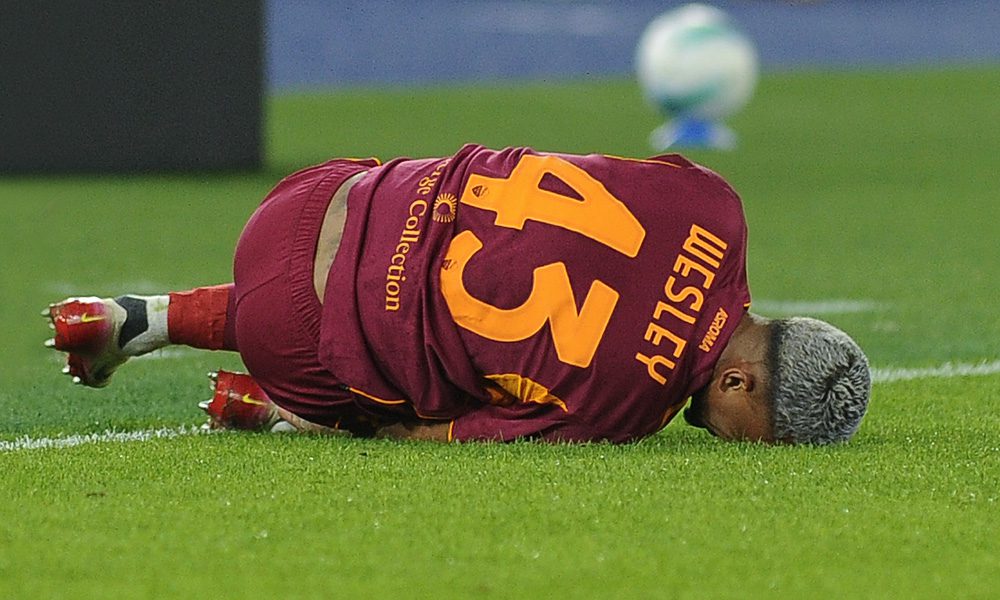Roma, Wesley si fa male col Brasile: gli aggiornamenti