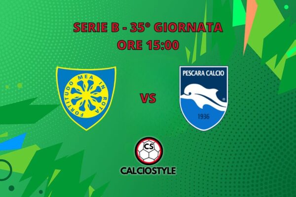Carrarese-Pescara, probabili formazioni e dove vederla