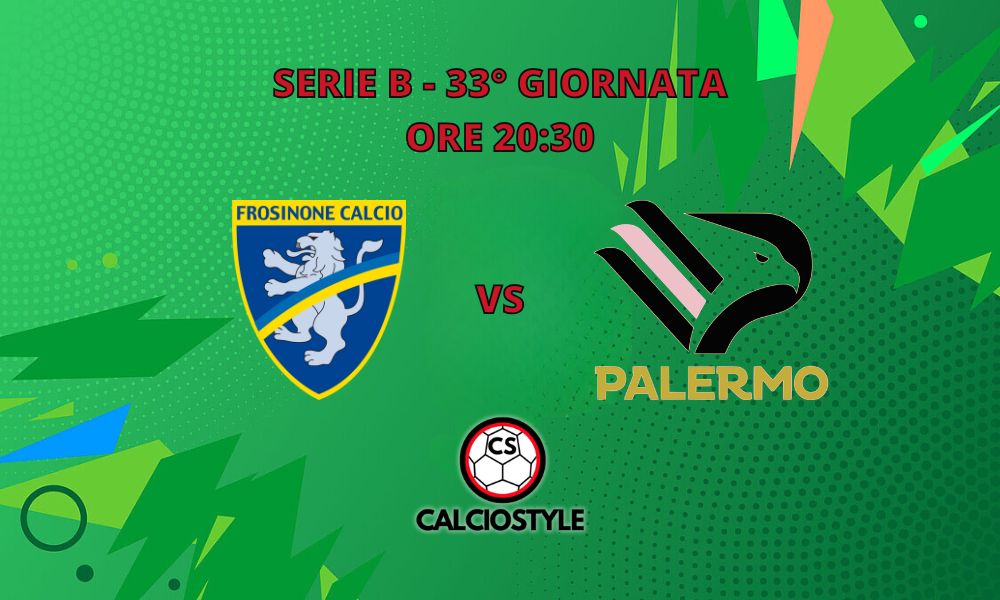 Frosinone-Palermo, probabili formazioni e dove vederla