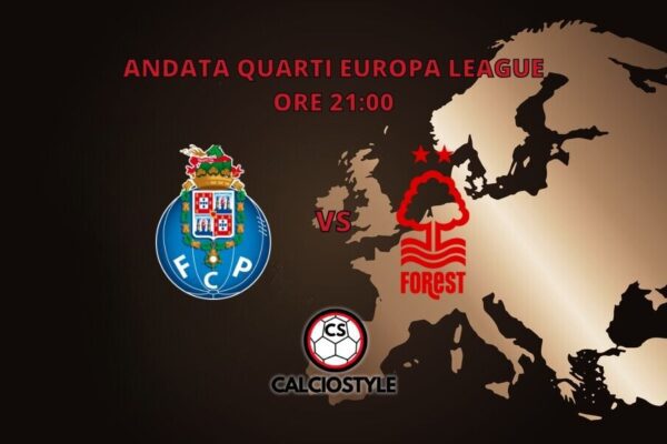 Porto-Nottingham Forest, probabili formazioni e dove vederla