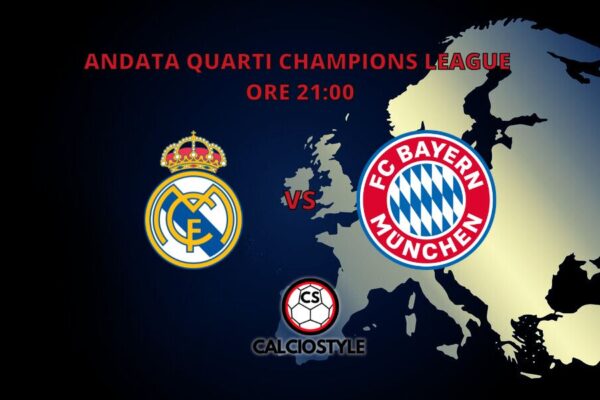 Real Madrid-Bayern Monaco, probabili formazioni e dove vederla