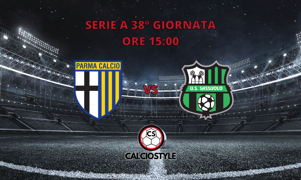 Parma-Sassuolo finisce 1-0
