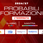 Probabili Formazioni - 1°Giornata